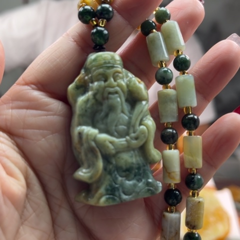 岫玉挂件未镶嵌挂件