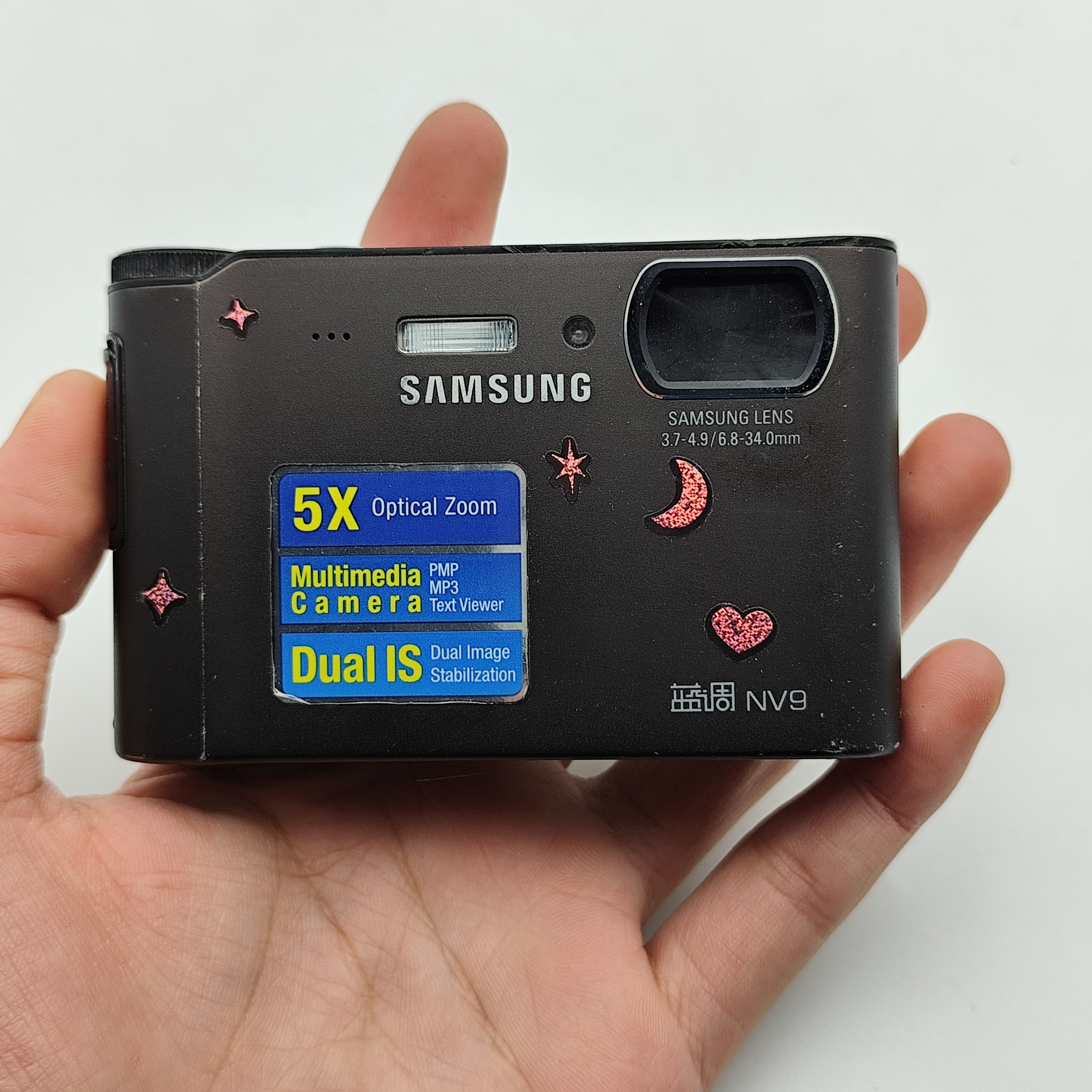 9新 Samsung/三星 冷白人像ccd相机 三星nv9 全好 1000w画质