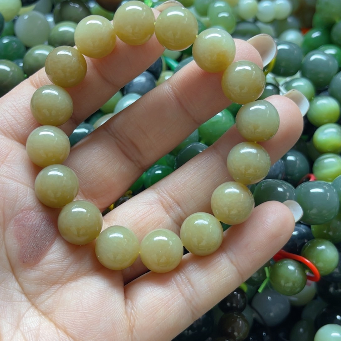 和田玉手链未镶嵌