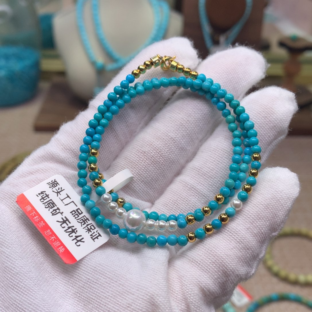 绿松石配饰未镶嵌