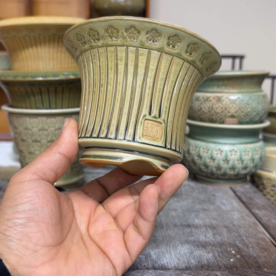 手工花盆 109 内口口径 10.5 cm