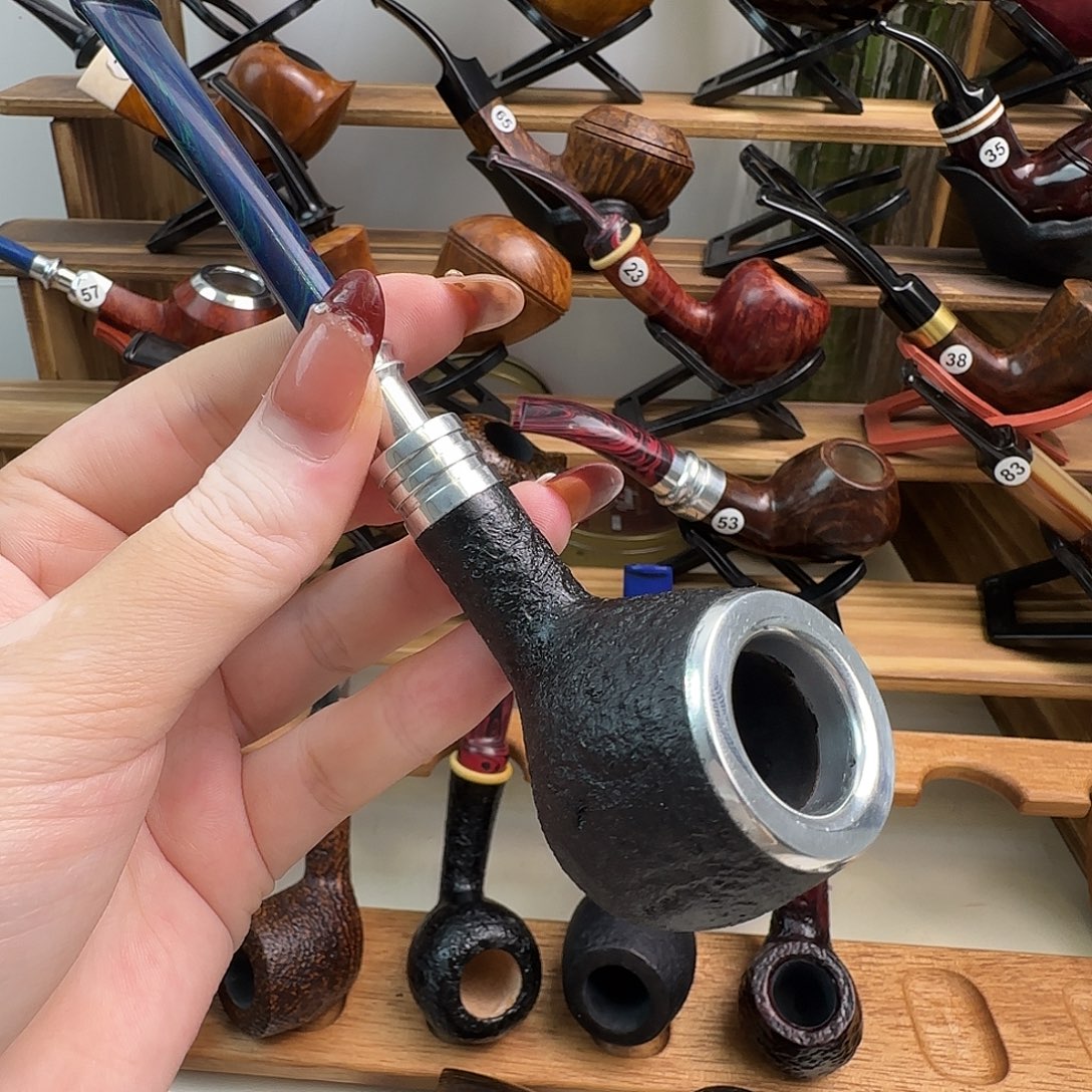 人***桑石楠木手工王子烟斗