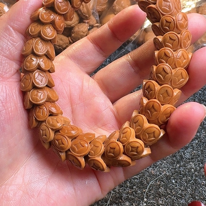 橄榄核吊坠橄榄金钱碗大