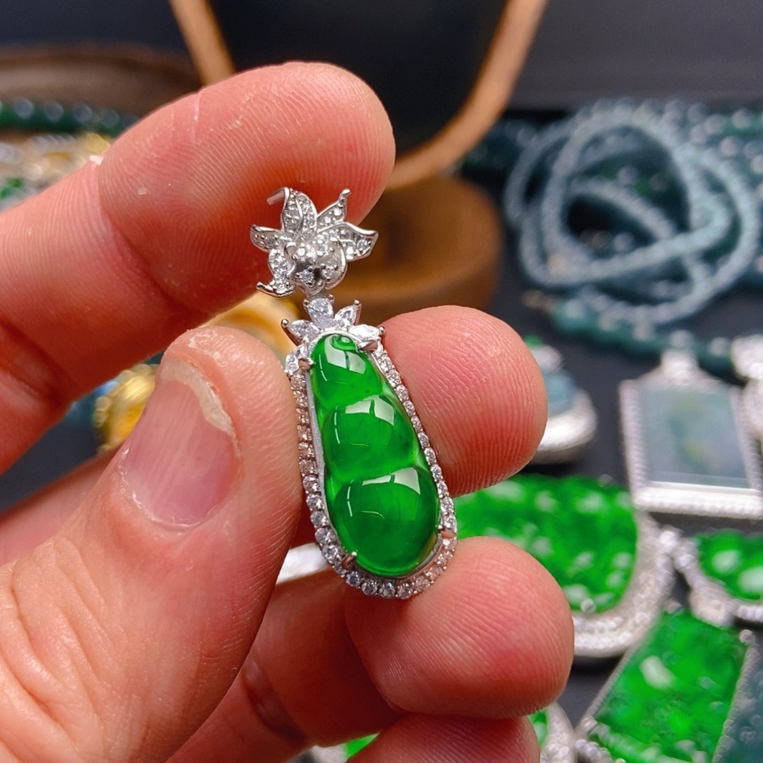 翡翠吊坠(不含链)未镶嵌473吊坠