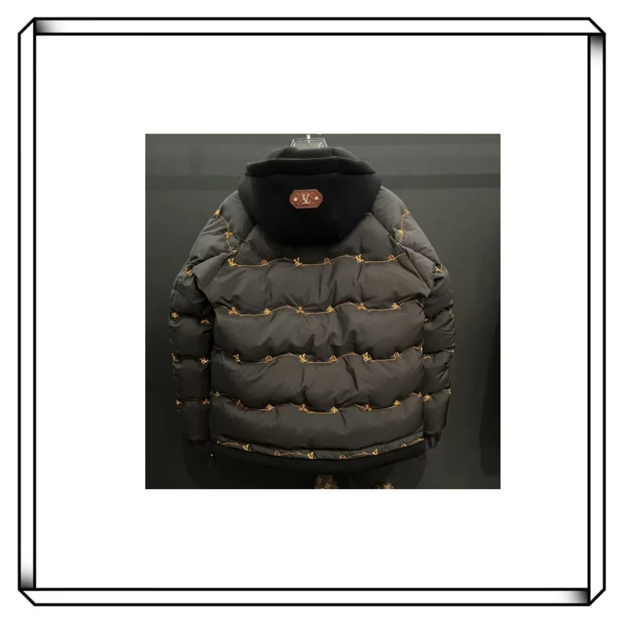 【陈专属 XU-6H 羽绒衣】25跨年限定假两件羽绒衣时尚男女同款