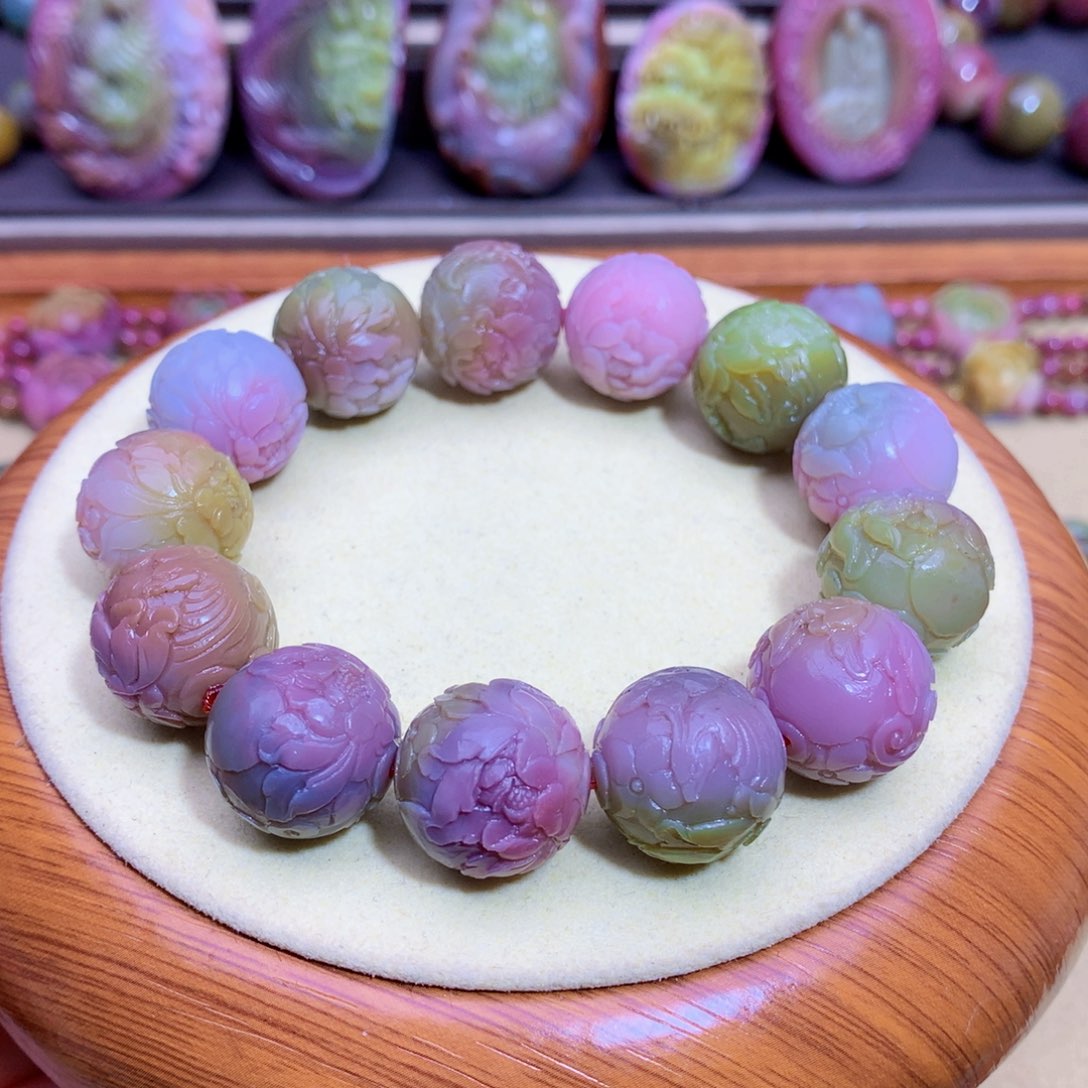 玛瑙未镶嵌手链盐源