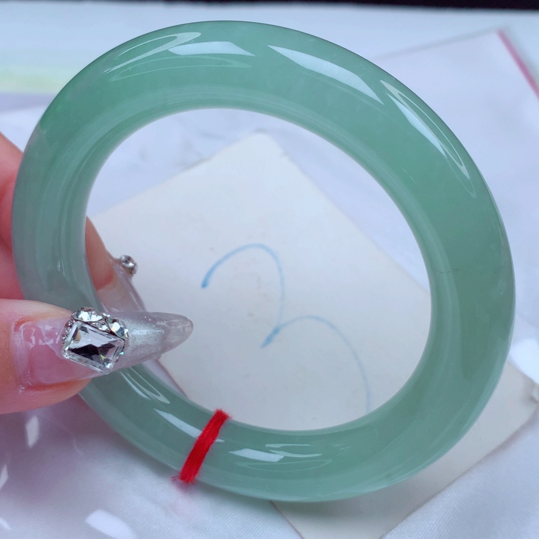 翡翠手镯未镶嵌天然缅甸翡翠A货手镯