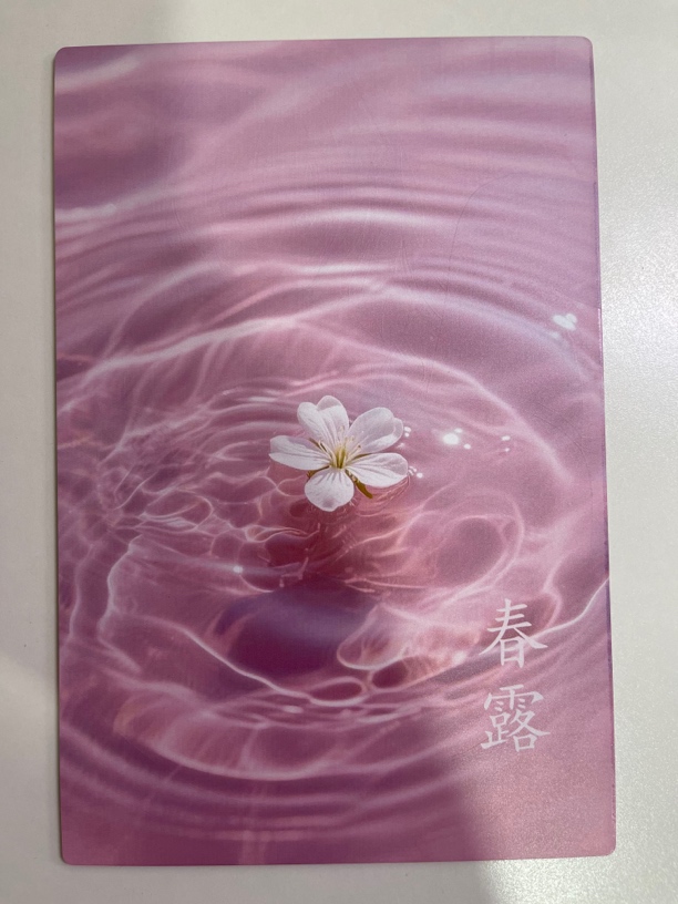 春露 全新升级A5亚克力色纸二弹小蓝包 二次元动漫收藏卡牌（代拆）