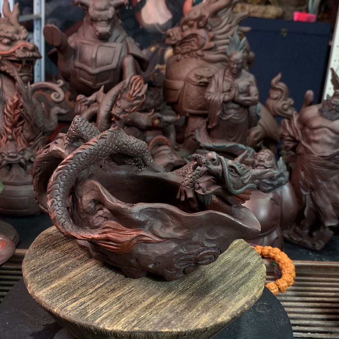 【闪购商品】紫砂紫砂工艺美术大师作品中**峰