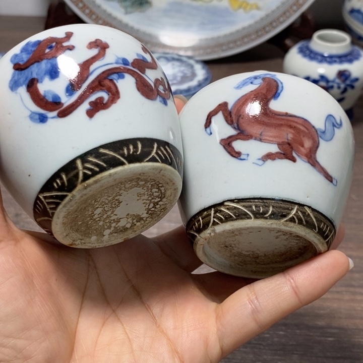 老****陶摆件景德镇陶瓷艺术品