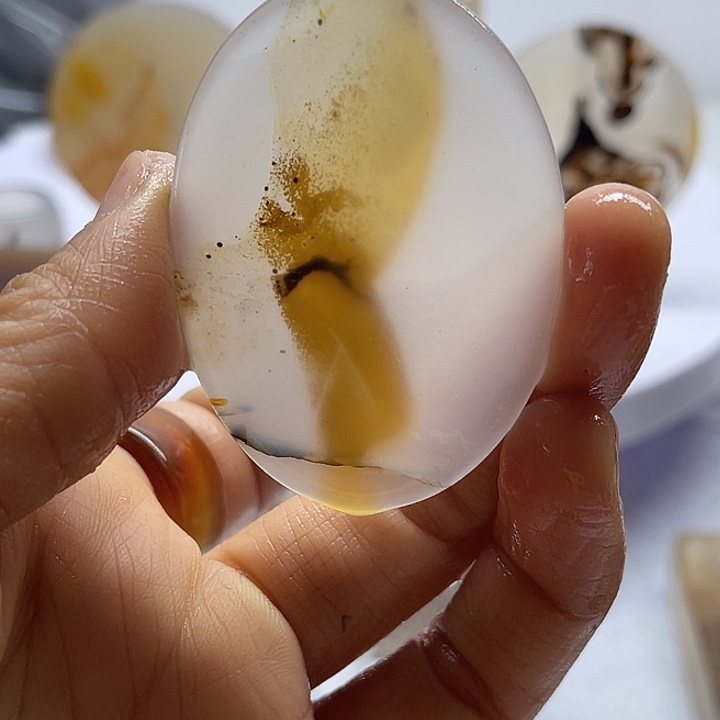 玛瑙/玉髓未镶嵌吊坠(不含链)