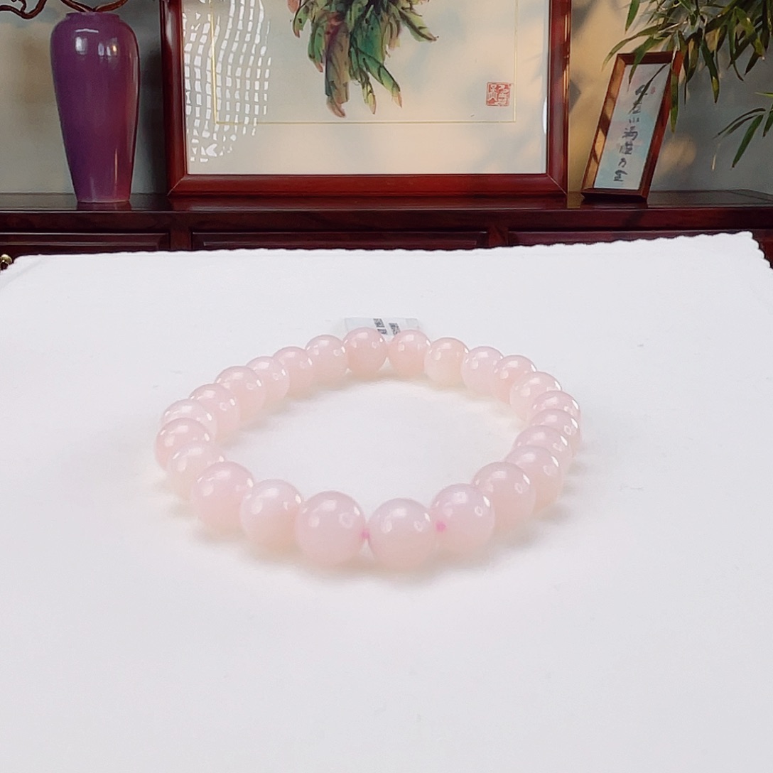 蛋白石手链未镶嵌粉澳宝7.6