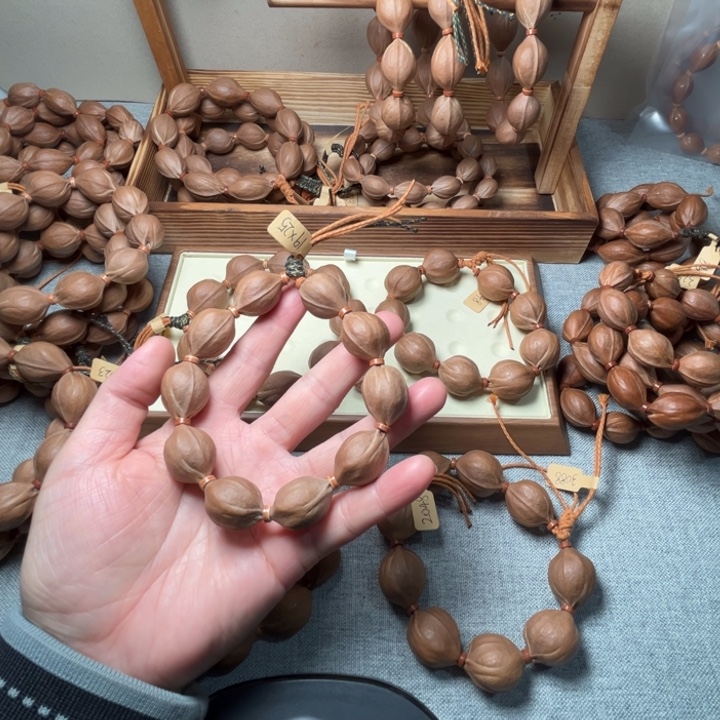 H***k手串/手链橄榄核原生态梅林铁核1925尺寸