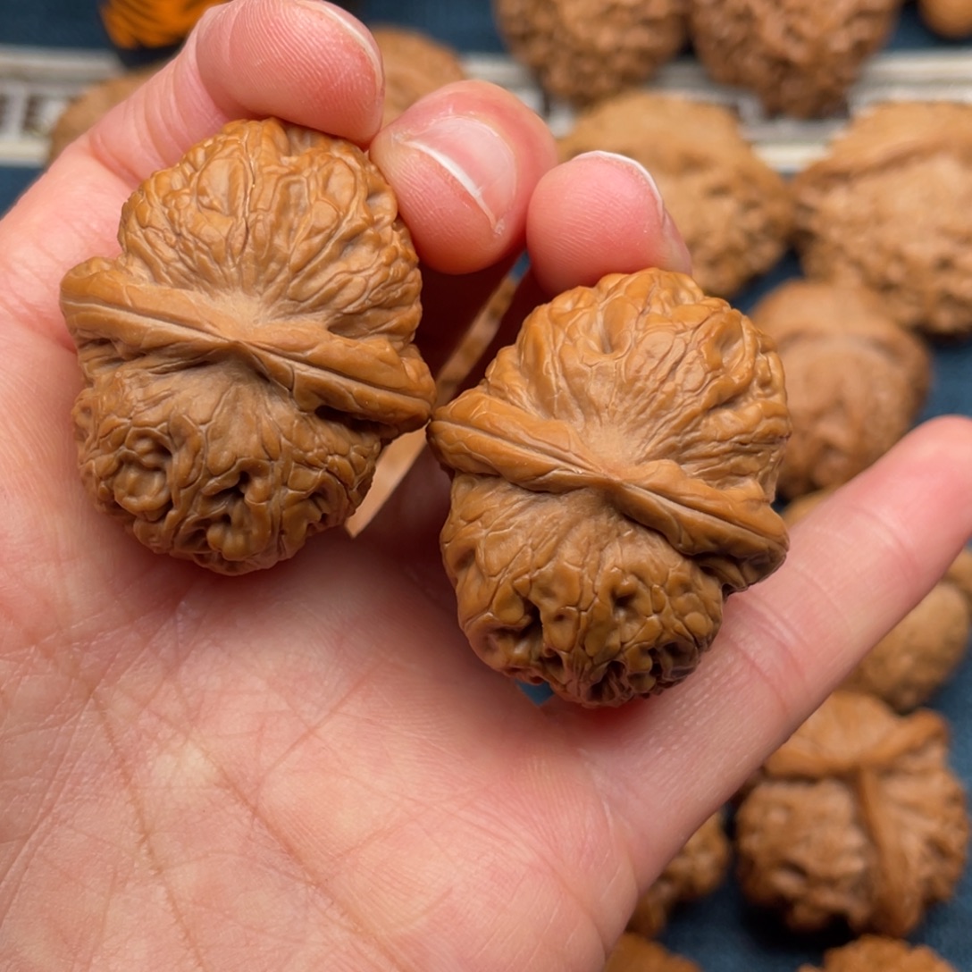 把件文玩核桃36全品元宝手捻