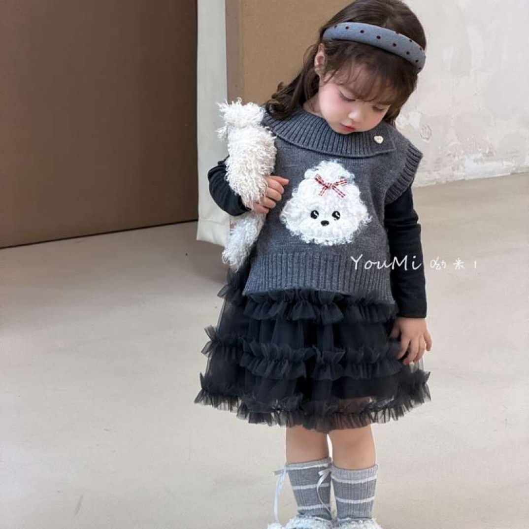 【米朵家】  新款女宝韩版秋冬套装洋气时尚女童（No退No换）