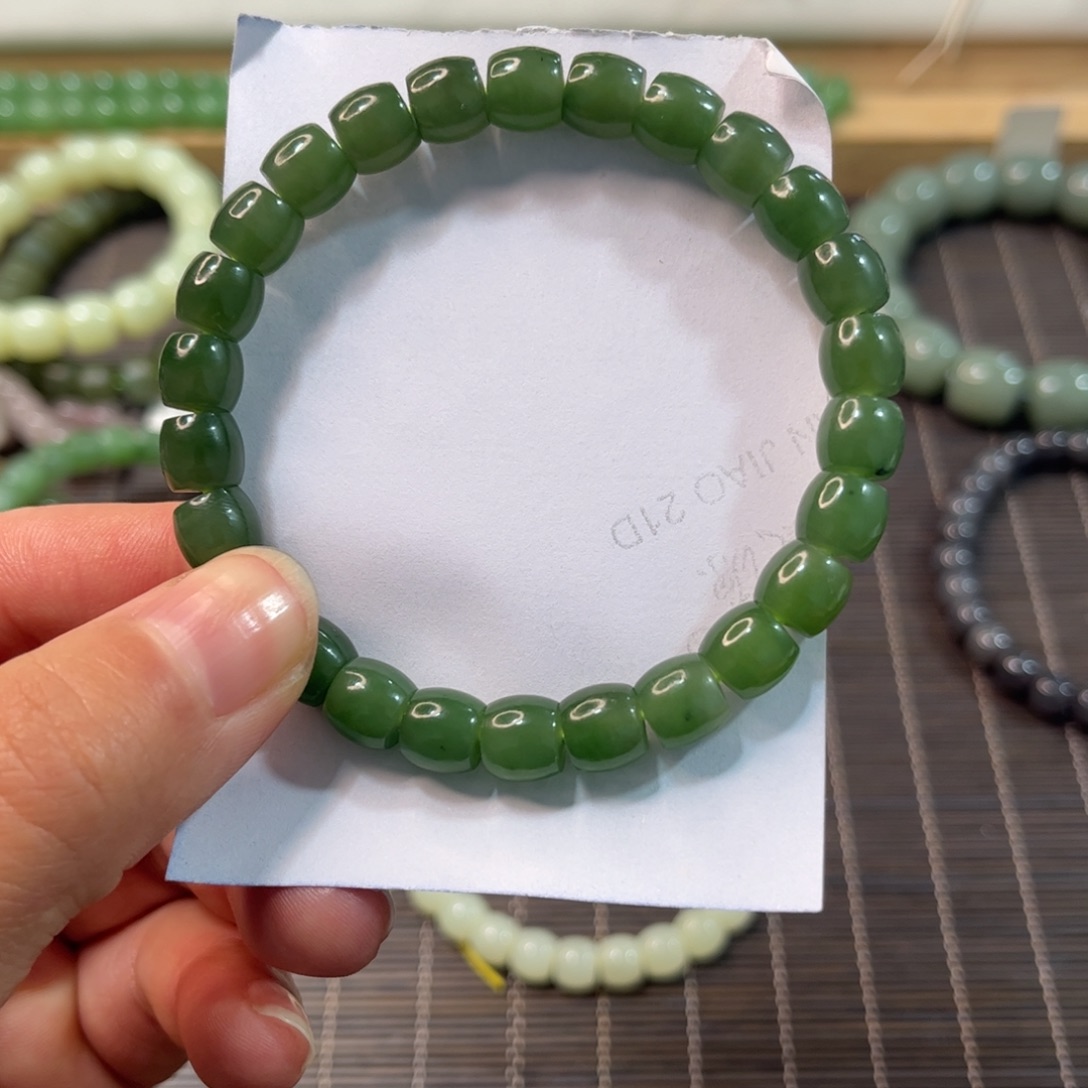 和田玉手链未镶嵌