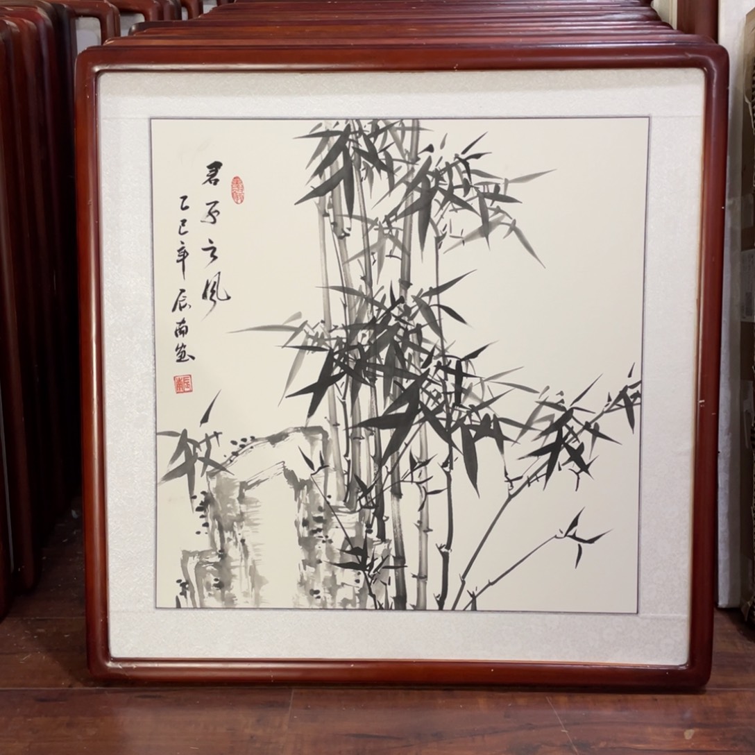 国画带框尺寸63*63厘米