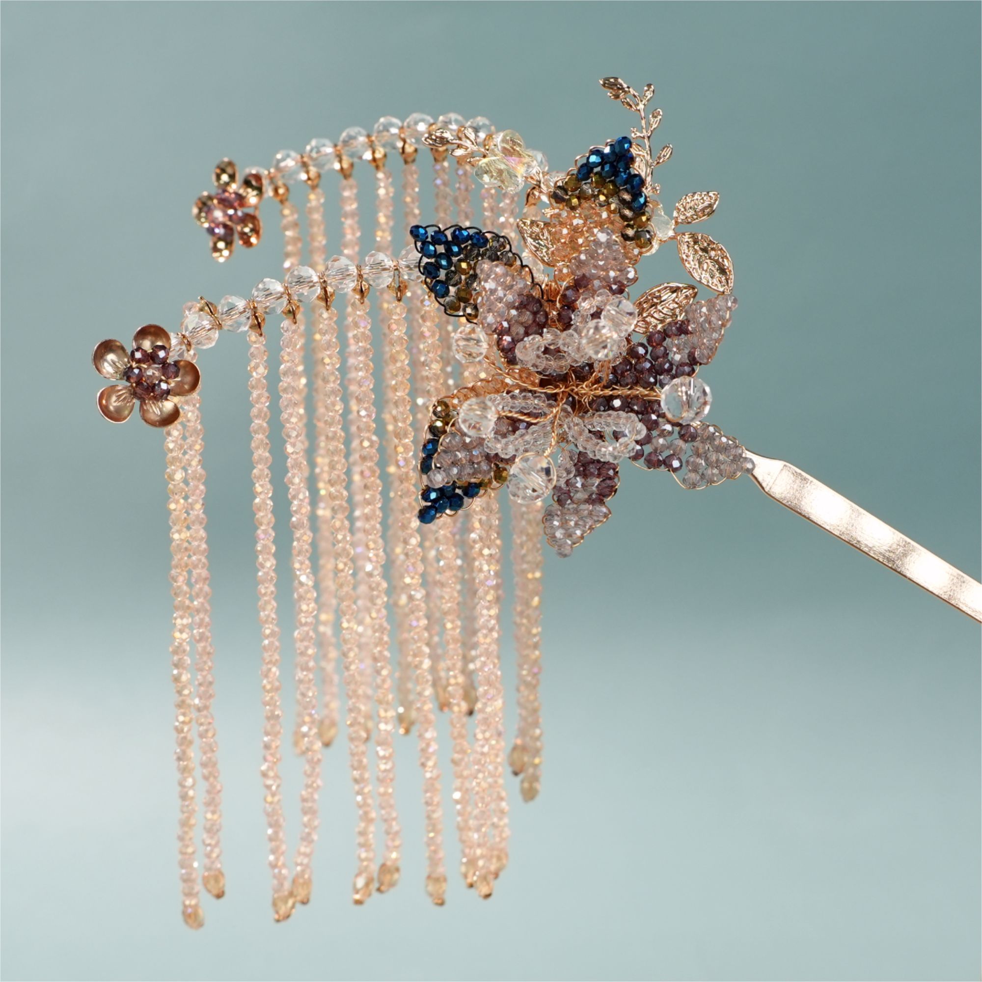 古悦倾城【云裳仙子】古风汉服发饰盘发超仙发簪