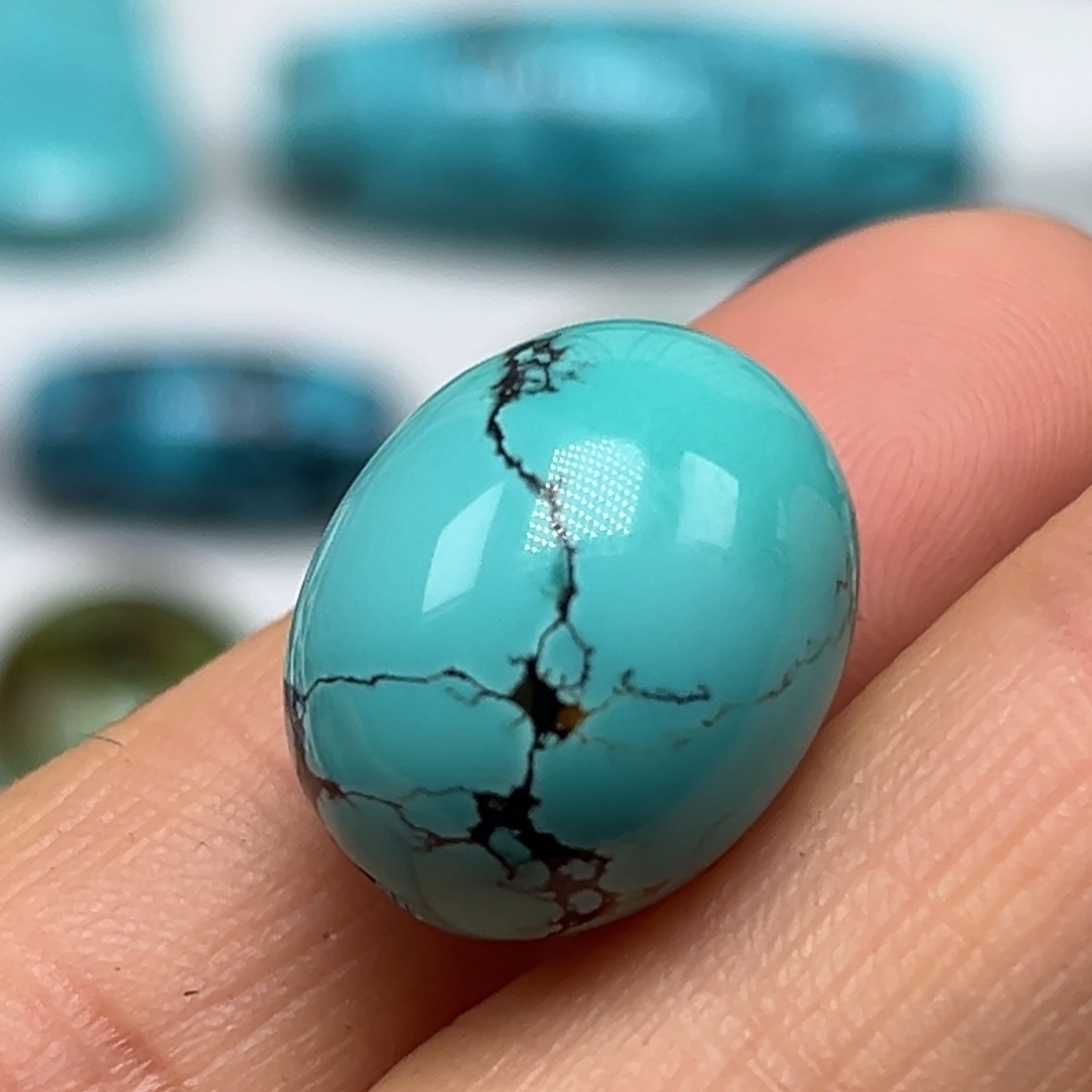 绿松石珠宝奇石未镶嵌