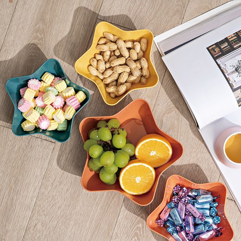 (拍一发五)五角星果盘