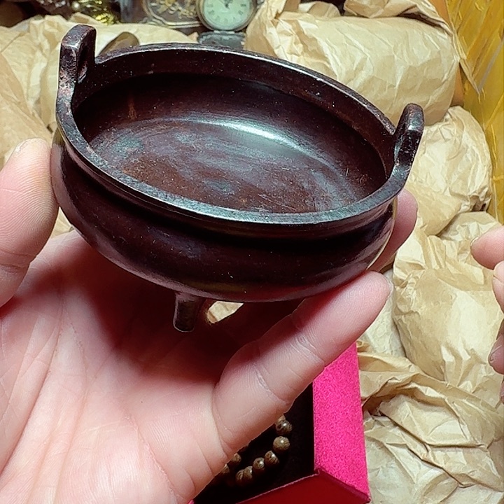 铜器摆件收收藏藏