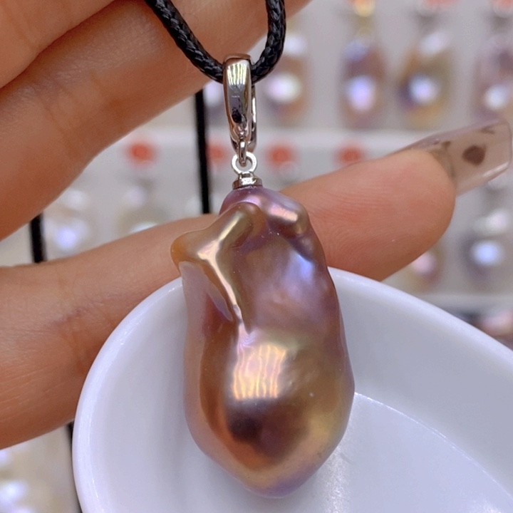 未镶嵌吊坠(赠链)淡水珍珠