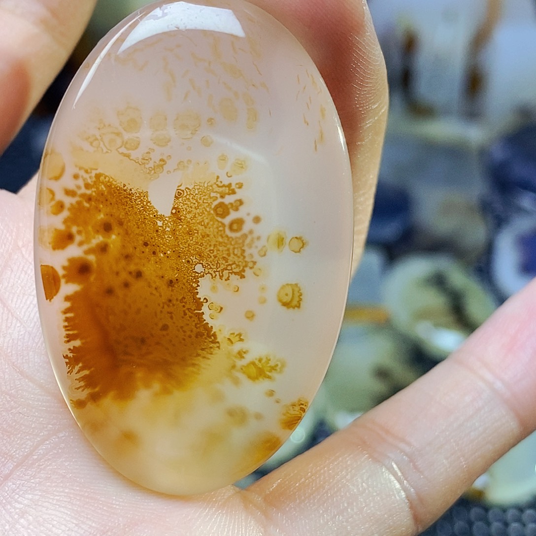 未镶嵌玛瑙/玉髓珠宝半成品