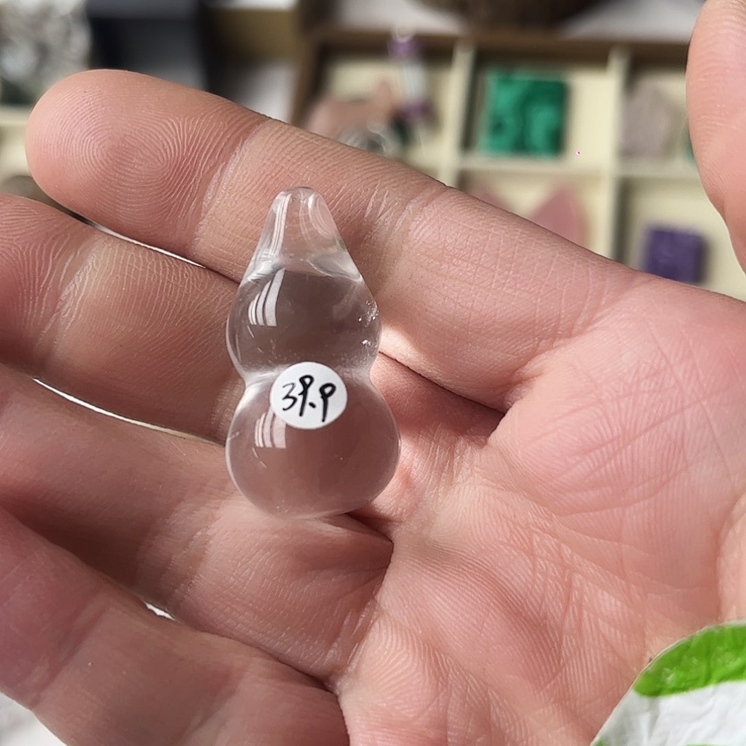 水晶天然水晶微瑕未镶嵌