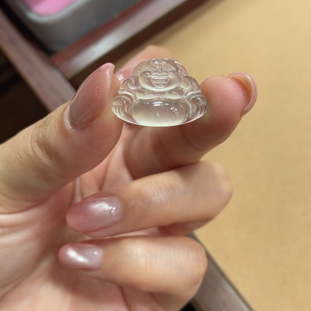 颈饰未镶嵌翡翠佛