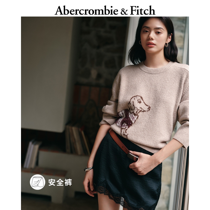 AF女装25秋季新款性感辣妹蕾丝装饰高腰迷你半身裙裙裤KI143-5458