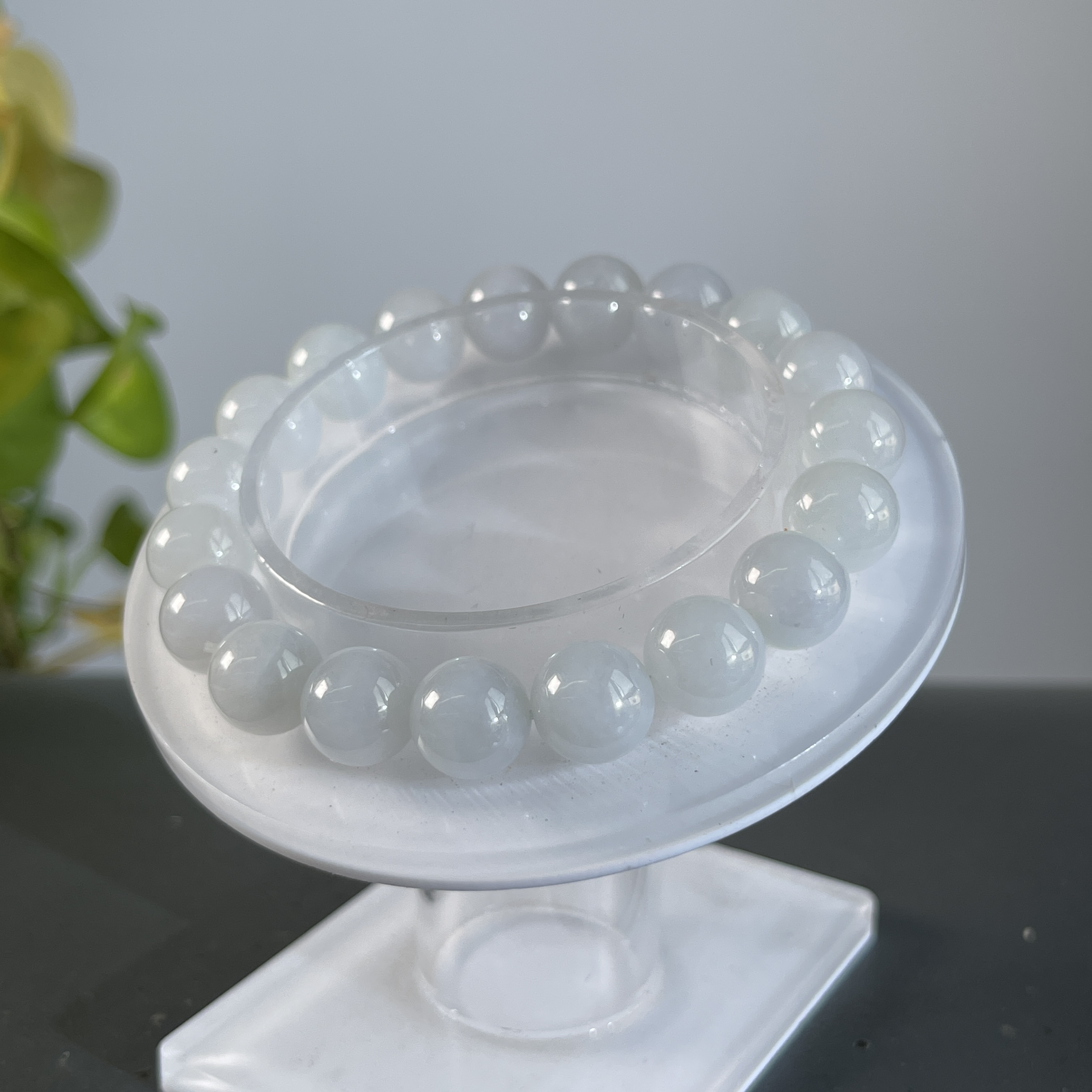 JXZC13-109 天然缅甸A货翡翠 翡翠手串