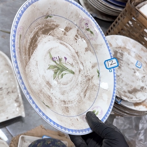 瓷片国营厂库存23厘米12