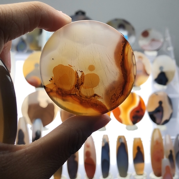 玛瑙/玉髓未镶嵌珠宝半成品46