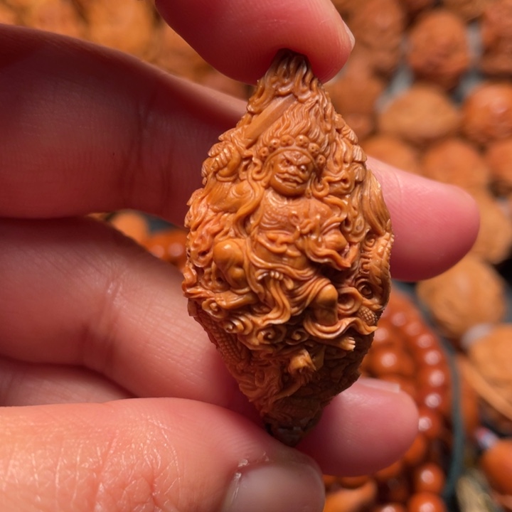 【闪购商品】橄榄核手串/手链龍*三不动明王。