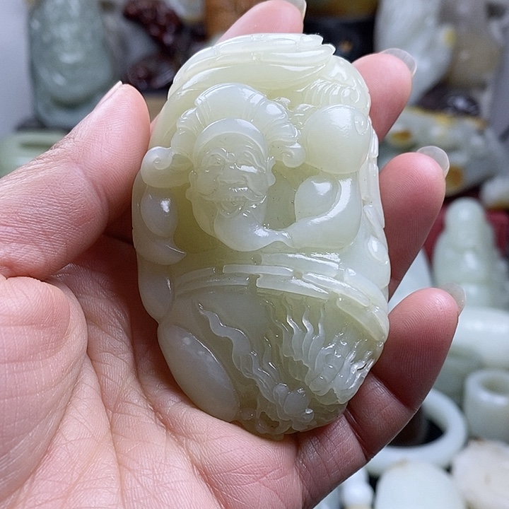 和田玉挂件未镶嵌