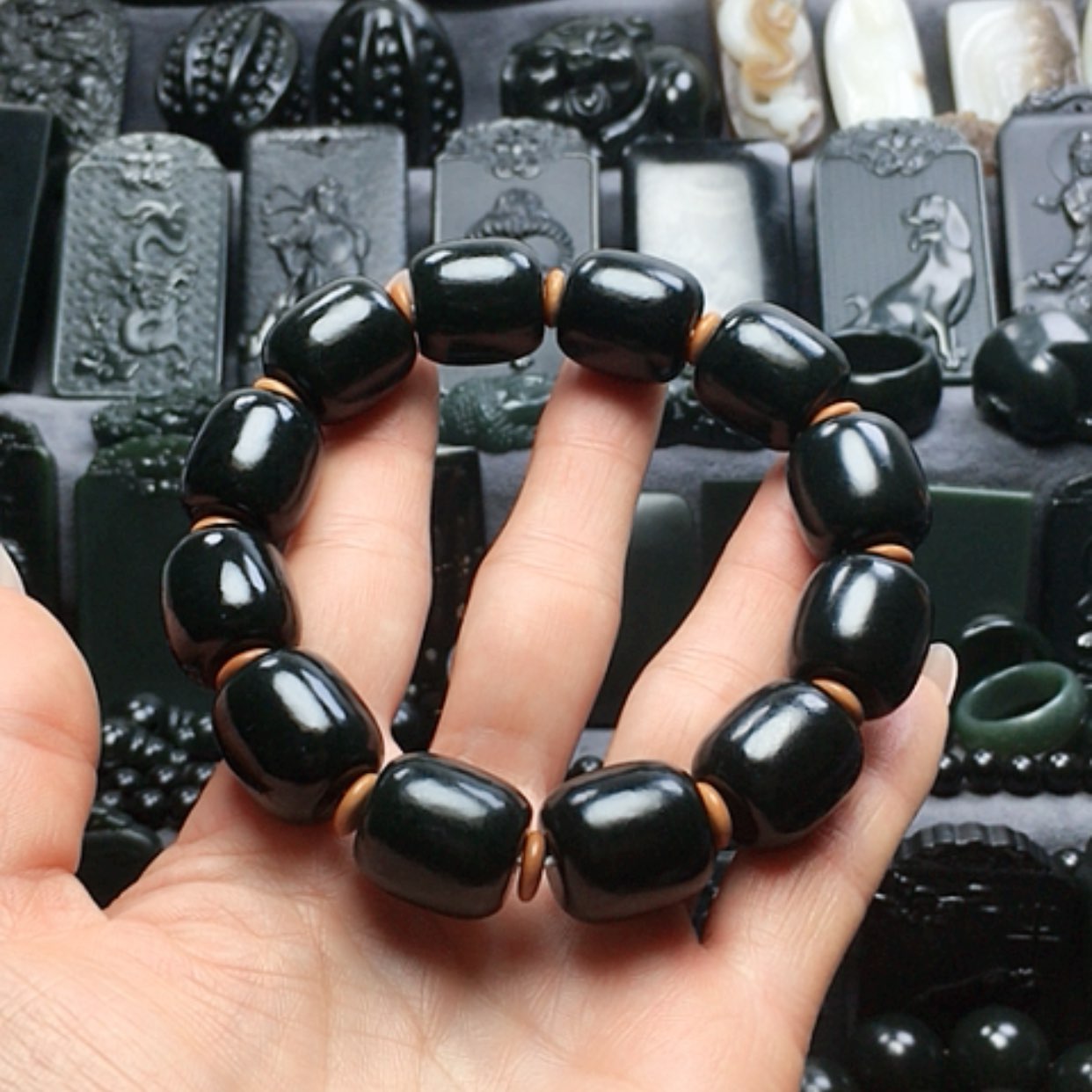 【闪购商品】和田玉手串未镶嵌