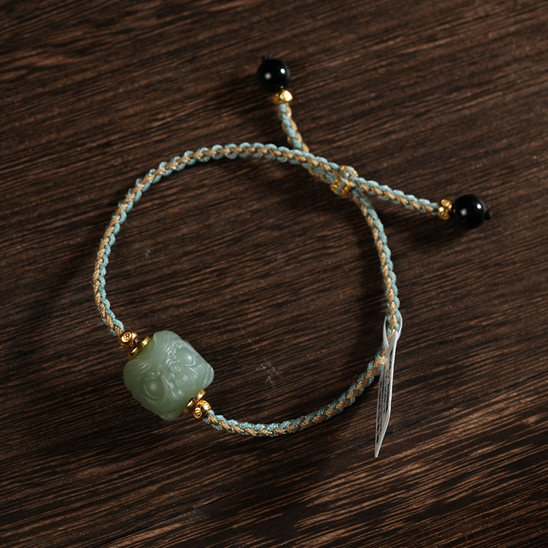 【老掌柜】和田玉手绳/B112620