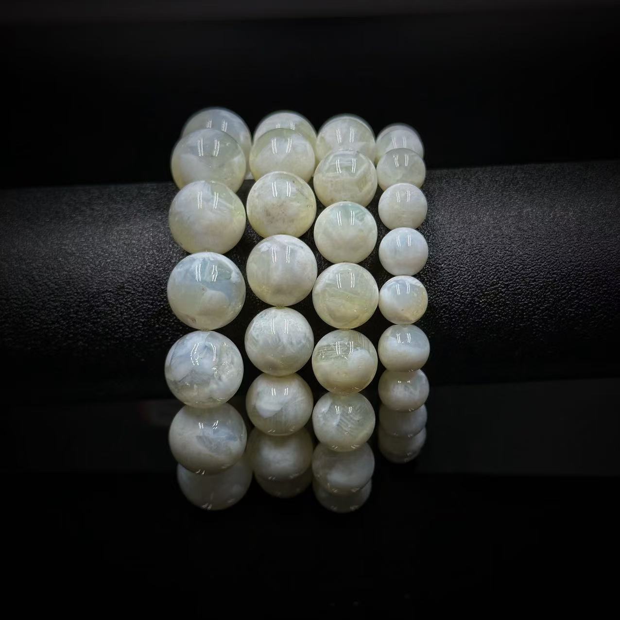 【缪老师严选】SJ0578 幽灵天使蓝针欧伯幽灵水晶手链 多样性发其一