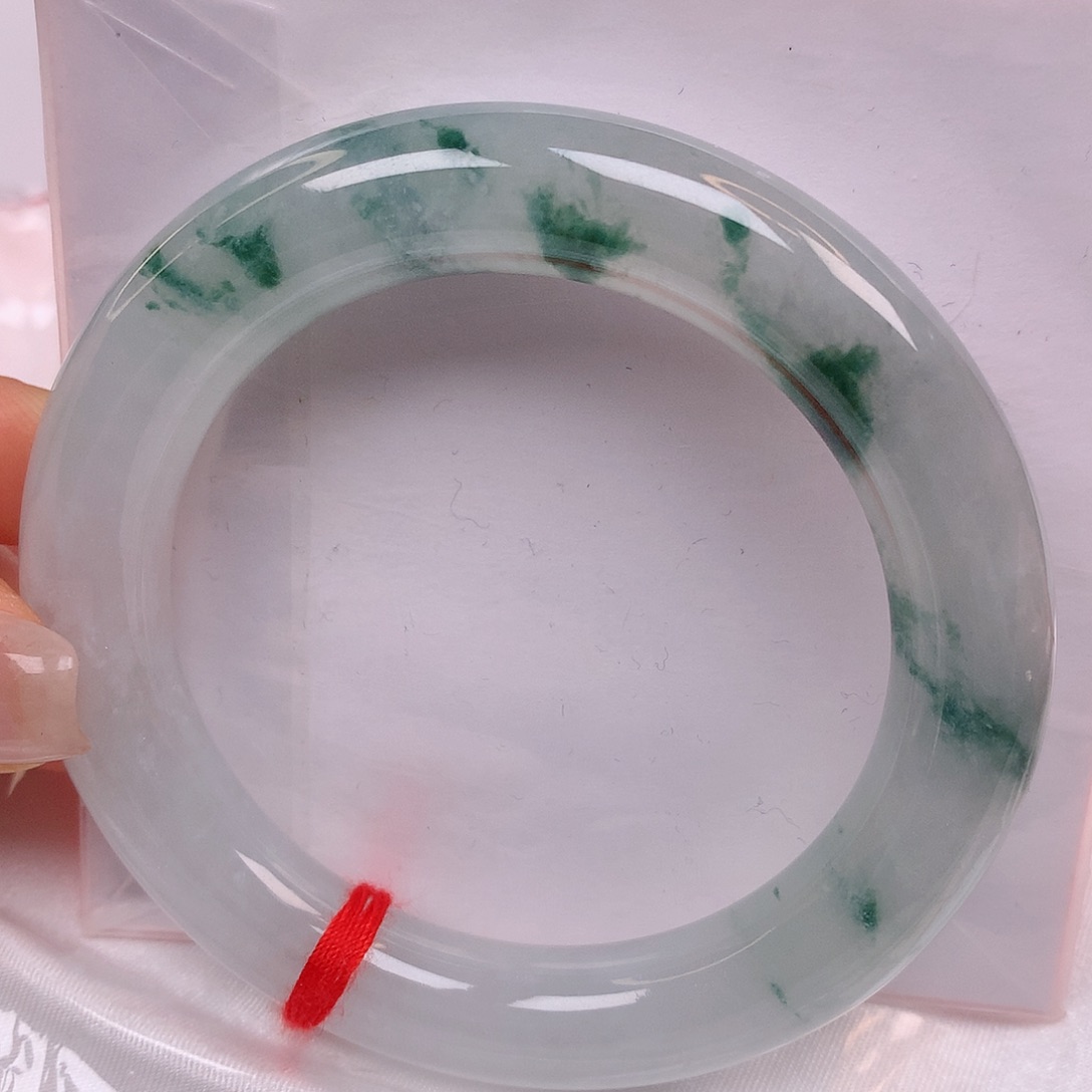 【闪购商品】翡翠手镯未镶嵌53+圆条手镯