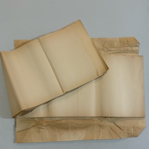 【象朴斋文房老纸】七八十年代日本老纸 七八分熟 尺寸135✖️35cm