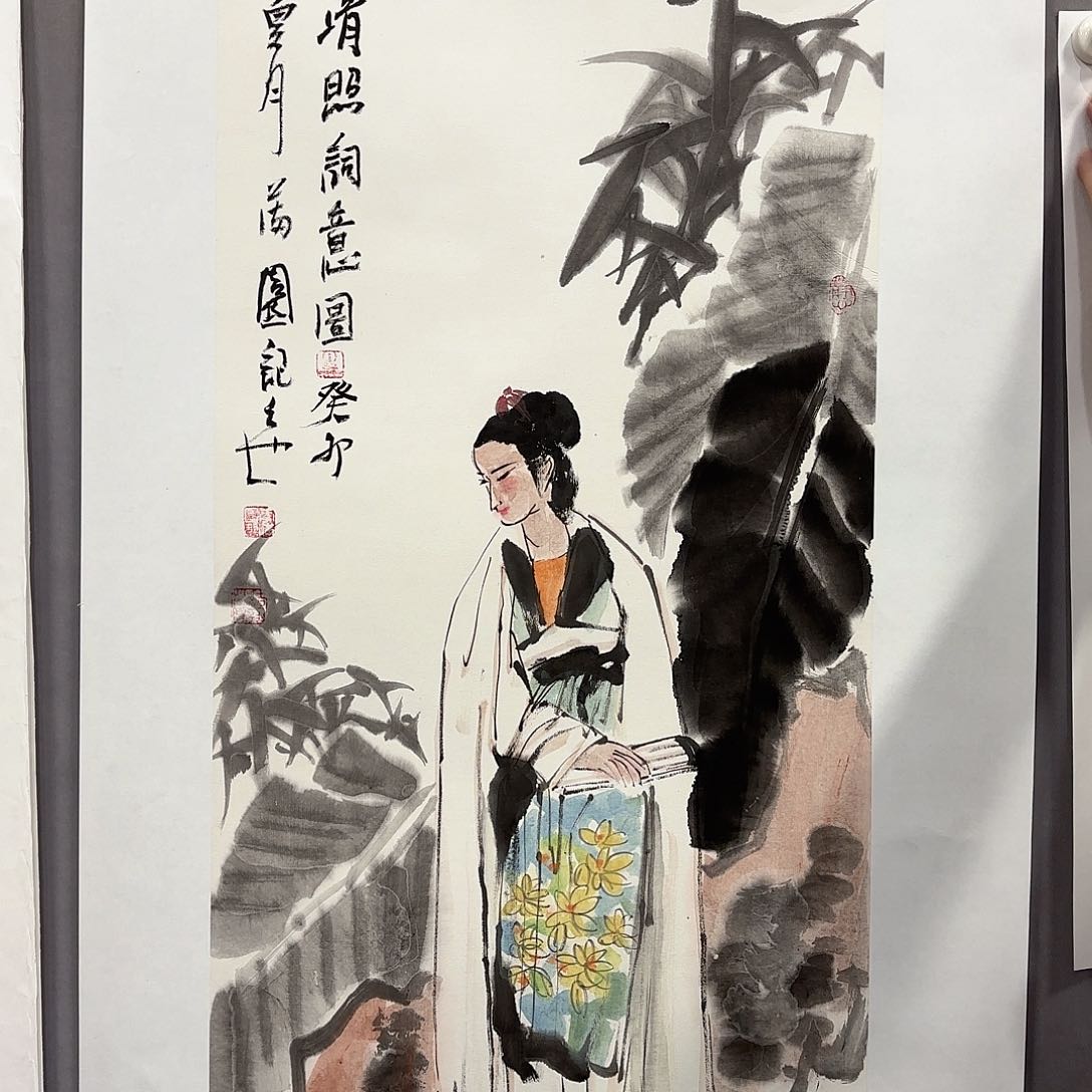 国画国画纯手绘作品请放心去藏
