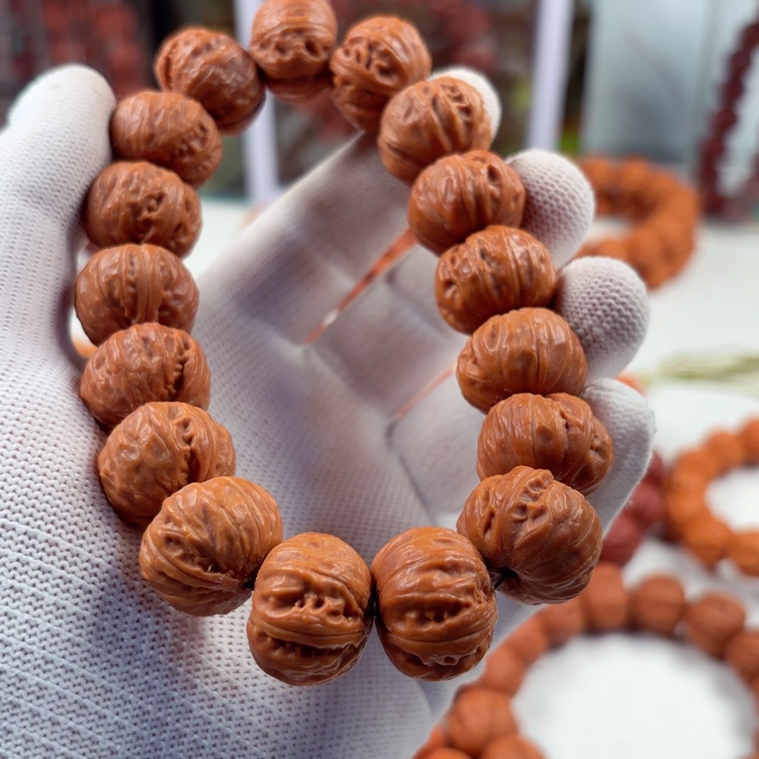 文玩核桃手串脑*昊小核桃19