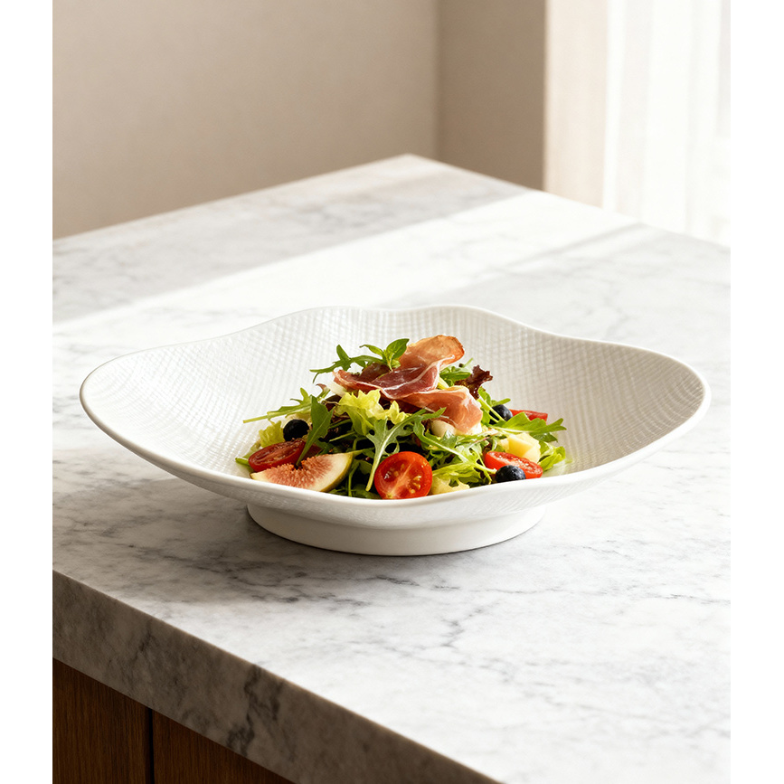 金丝釉下彩盘方形餐具创意复古轻奢菜盘子异形家用商用酒店用