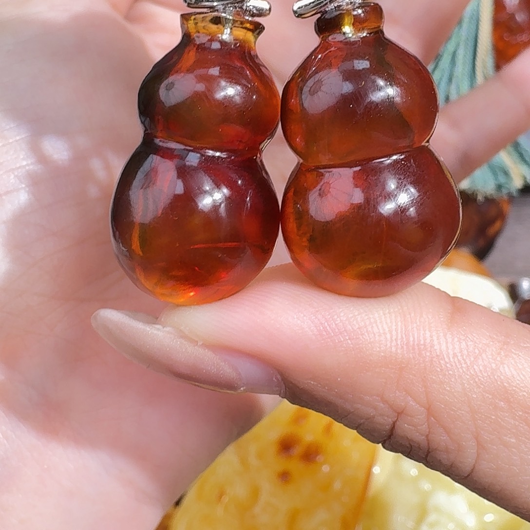 ****来琥珀未镶嵌裸石你