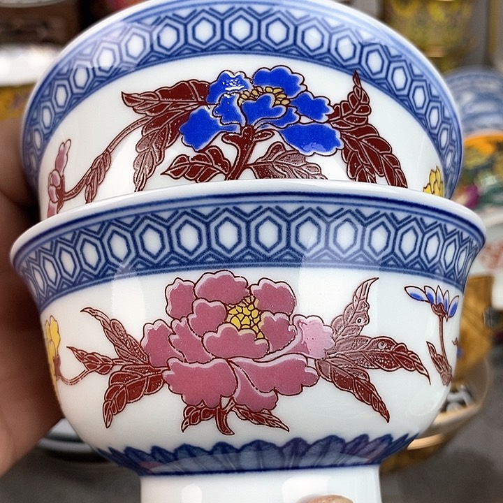 景德镇陶瓷藏式茶碗