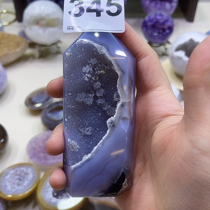 紫晶摆件未镶嵌摆件345