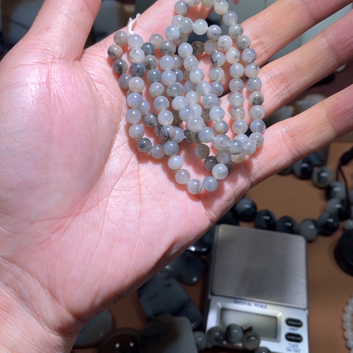 和田玉手链卡6未镶嵌