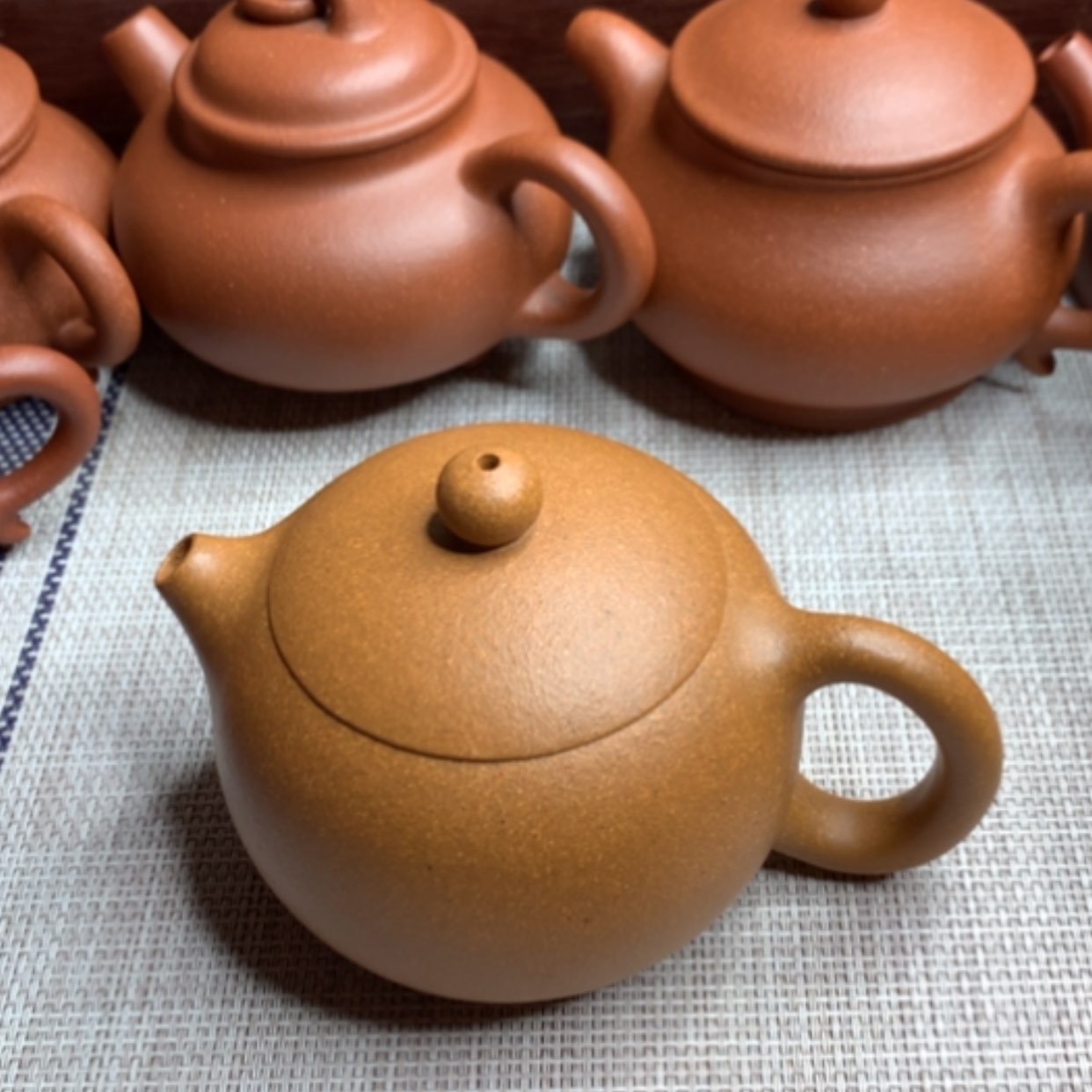【闪购商品】紫砂茶壶210CC半手工制作