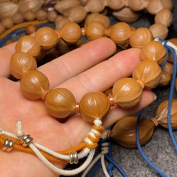 橄榄核手串1.6正圆20号