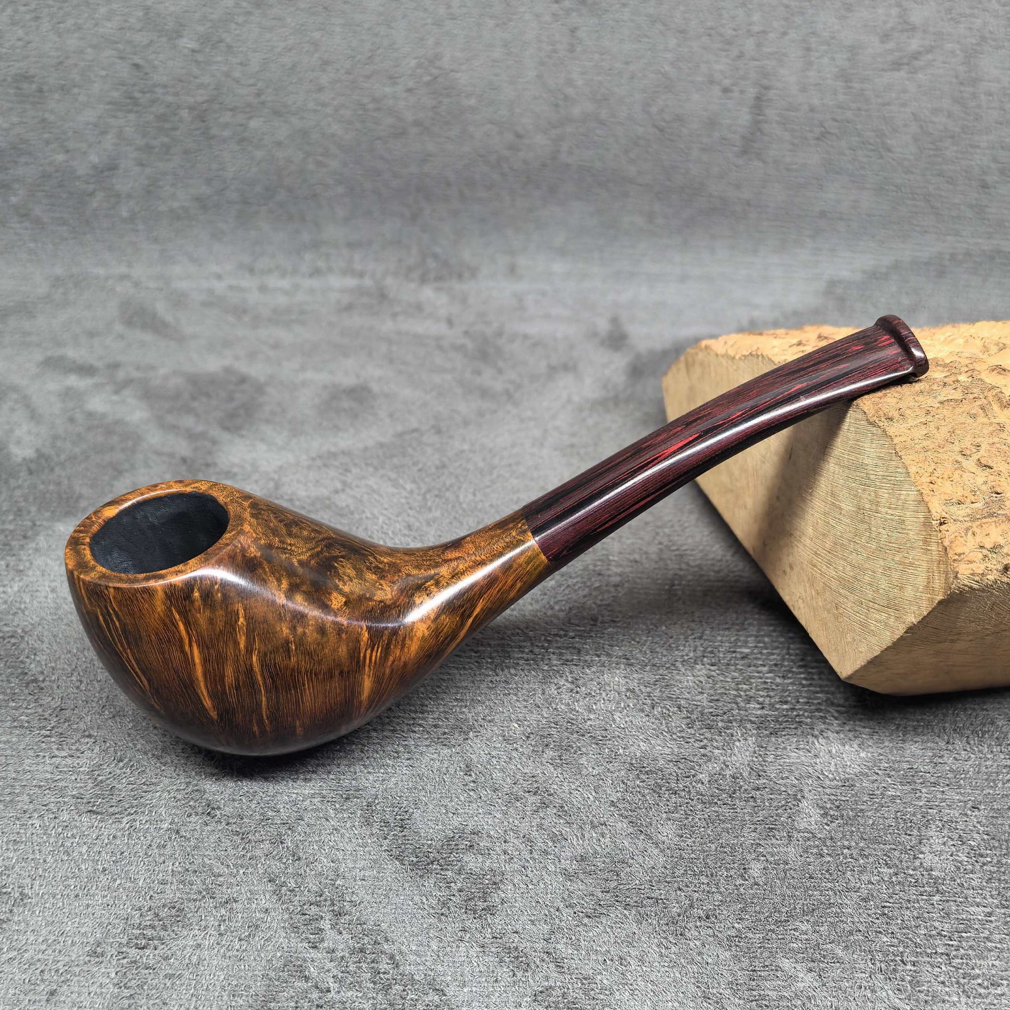 哥特勺子石楠木烟斗手工3毫米烟道西班牙根瘤自由式斗型老料新工